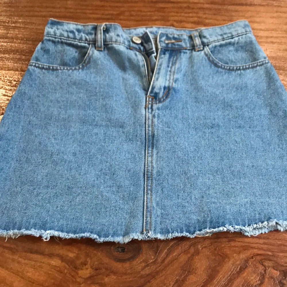 Brandy Melville Jean skirt